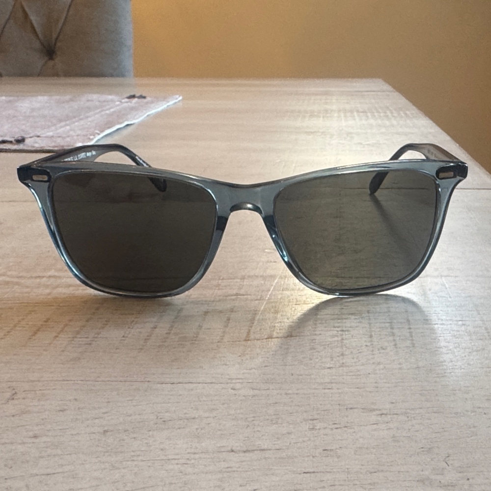Oliver Peoples Washed Teal with Carbon Grey Lenses